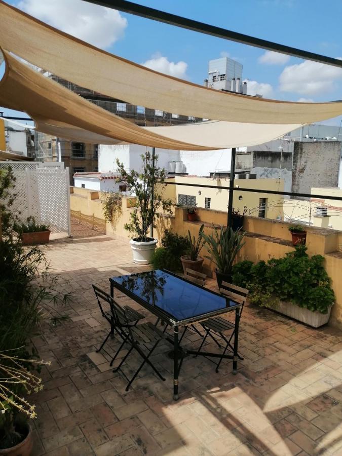 Tourist House Trajano Terraza-Piscina Apartment Sevilla Bagian luar foto